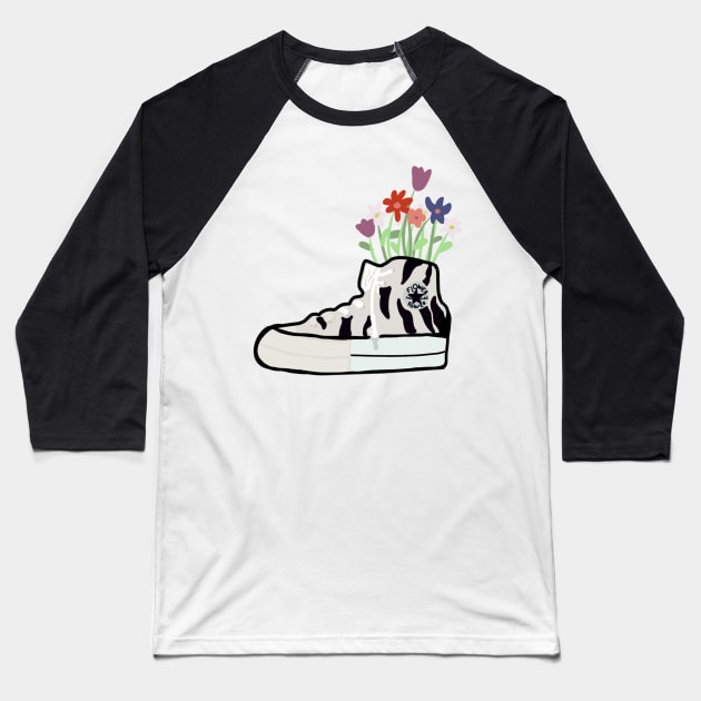 Zebra shoes Baseball T-Shirt by gremoline